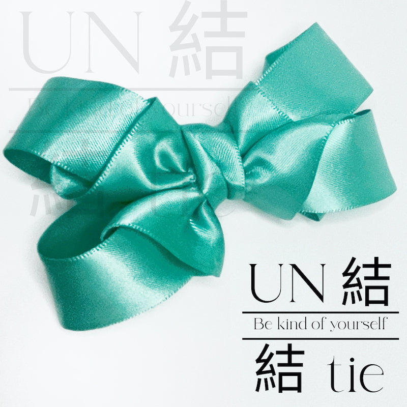 "Snap Hair Clip" Macaron Color Elegant Statement Bow Hair Accessory