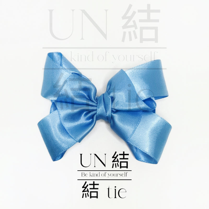 "Snap Hair Clip" Macaron Color Elegant Statement Bow Hair Accessory