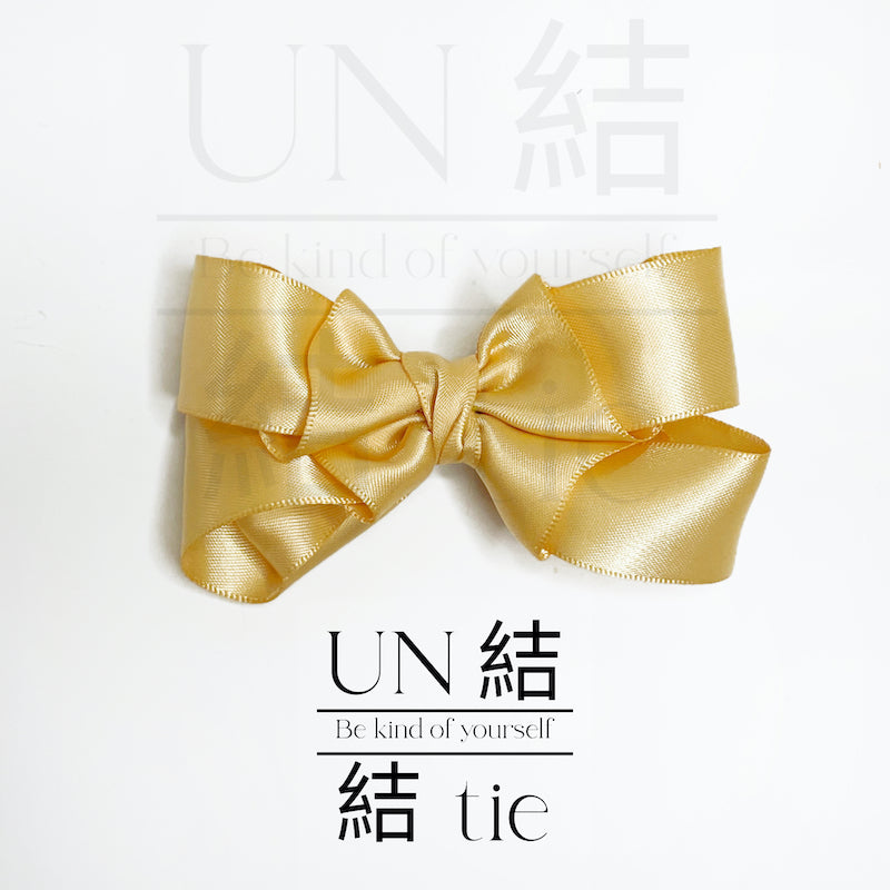 "Snap Hair Clip" Macaron Color Elegant Statement Bow Hair Accessory