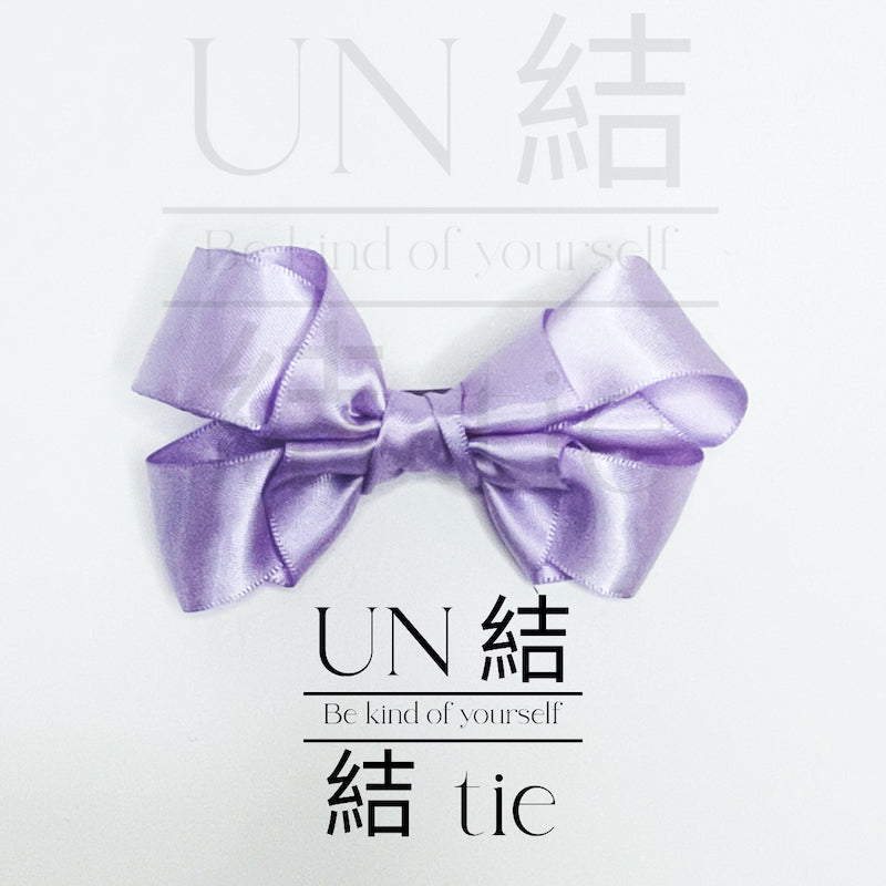 "Snap Hair Clip" Macaron Color Elegant Statement Bow Hair Accessory