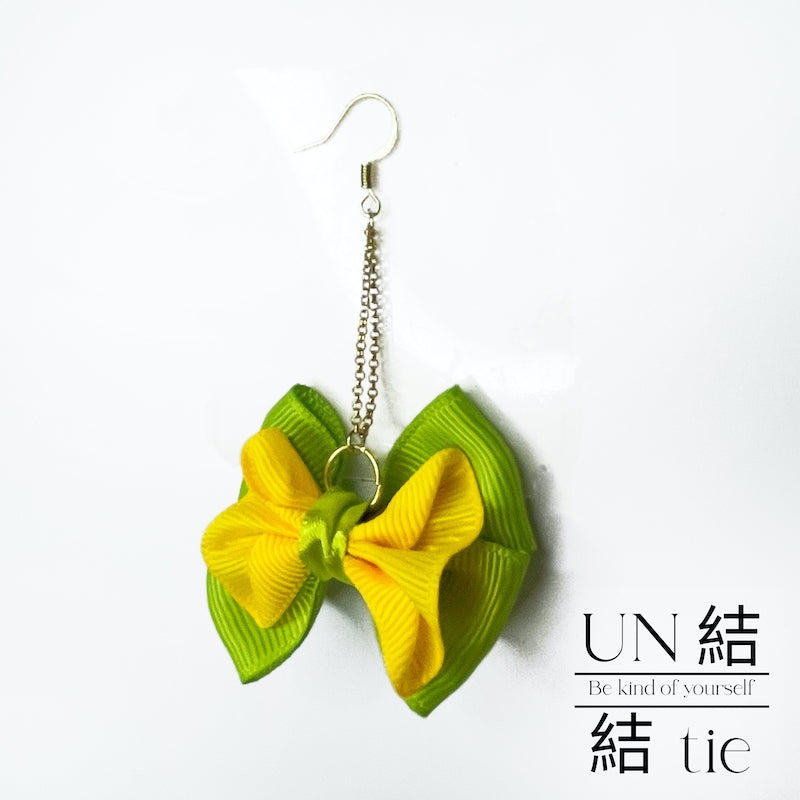 "Earrings" Handmade Color-Block Youth Series | Asymmetrical Dangle Earrings