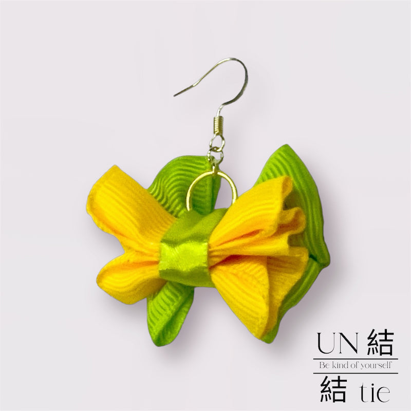 "Earrings" Handmade Color-Block Youth Series | Asymmetrical Dangle Earrings