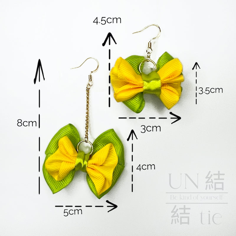 "Earrings" Handmade Color-Block Youth Series | Asymmetrical Dangle Earrings