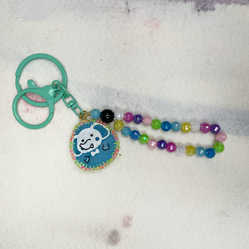 Bow Dopamine lovely Cat Keychain